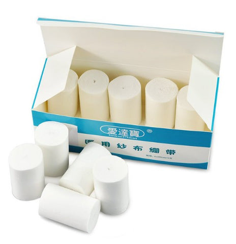 10Rolls 6cmX6m Medical Gauze Bandage